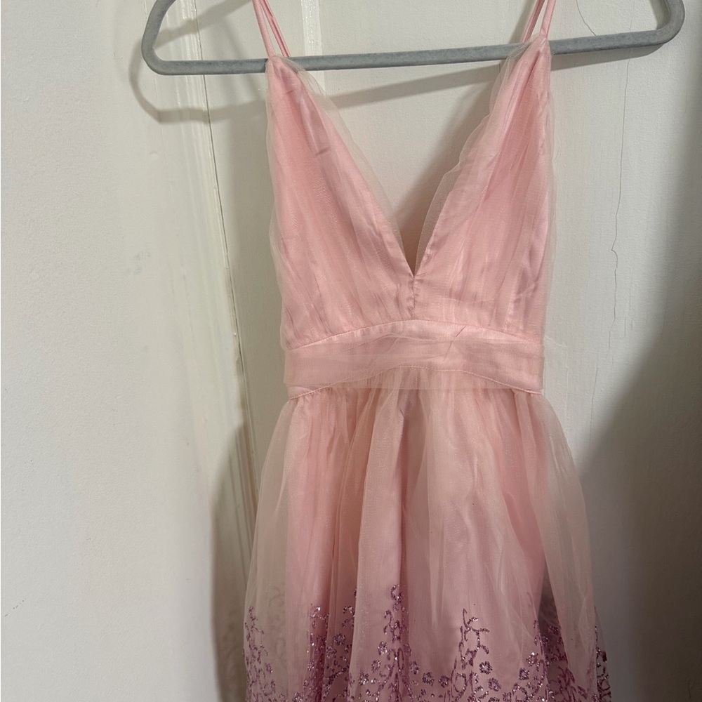 Lulu's Pink and Purple Dress